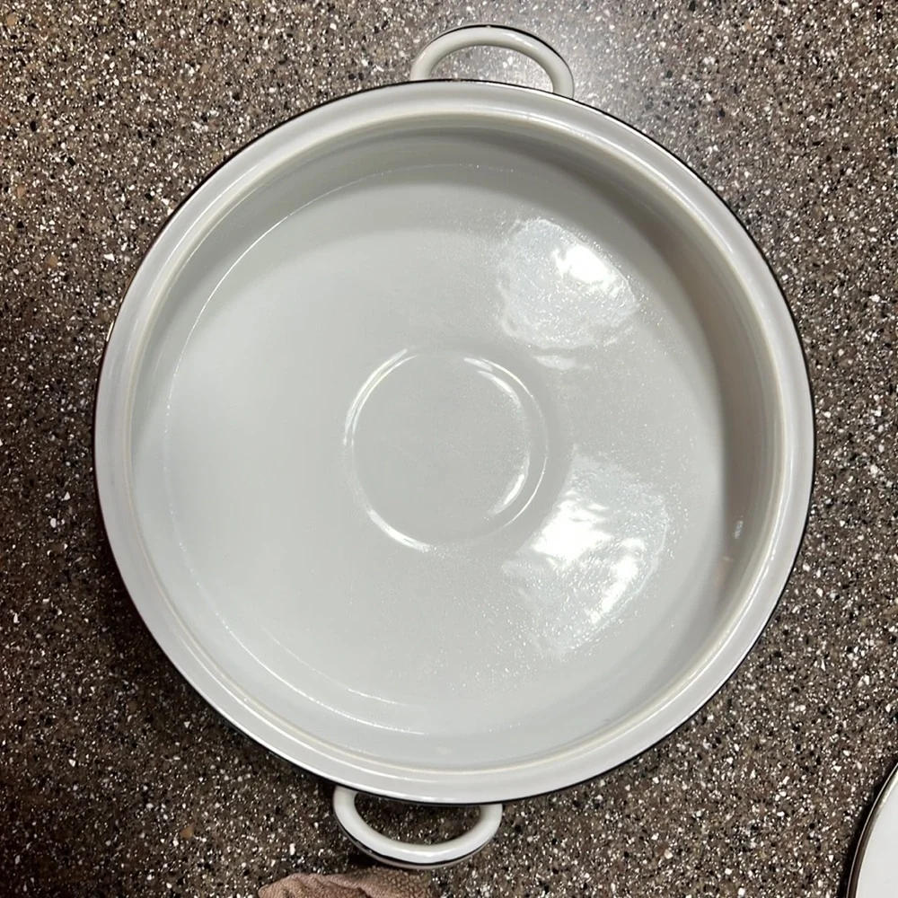Bluets by Lenox Round Covered Vegetable Dish Discontinued Piece